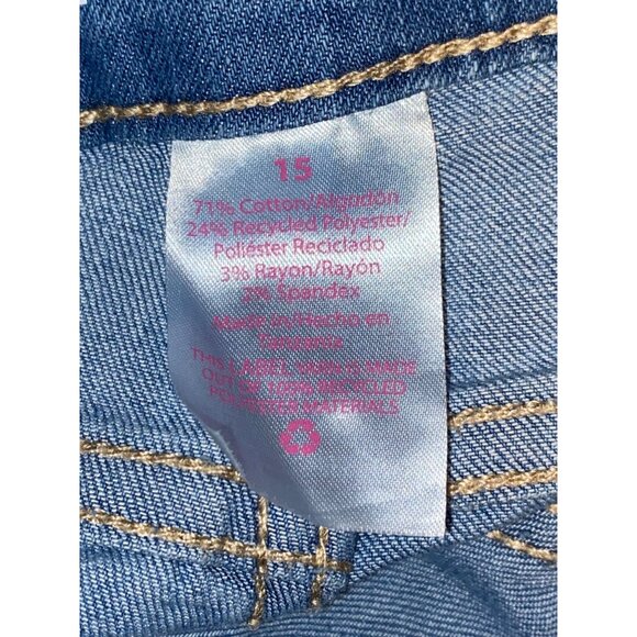 NO BO No Boundaries Skinny High Rise Stretch Denim Blue Jeans Womens Size 15 NWT - Picture 10 of 10